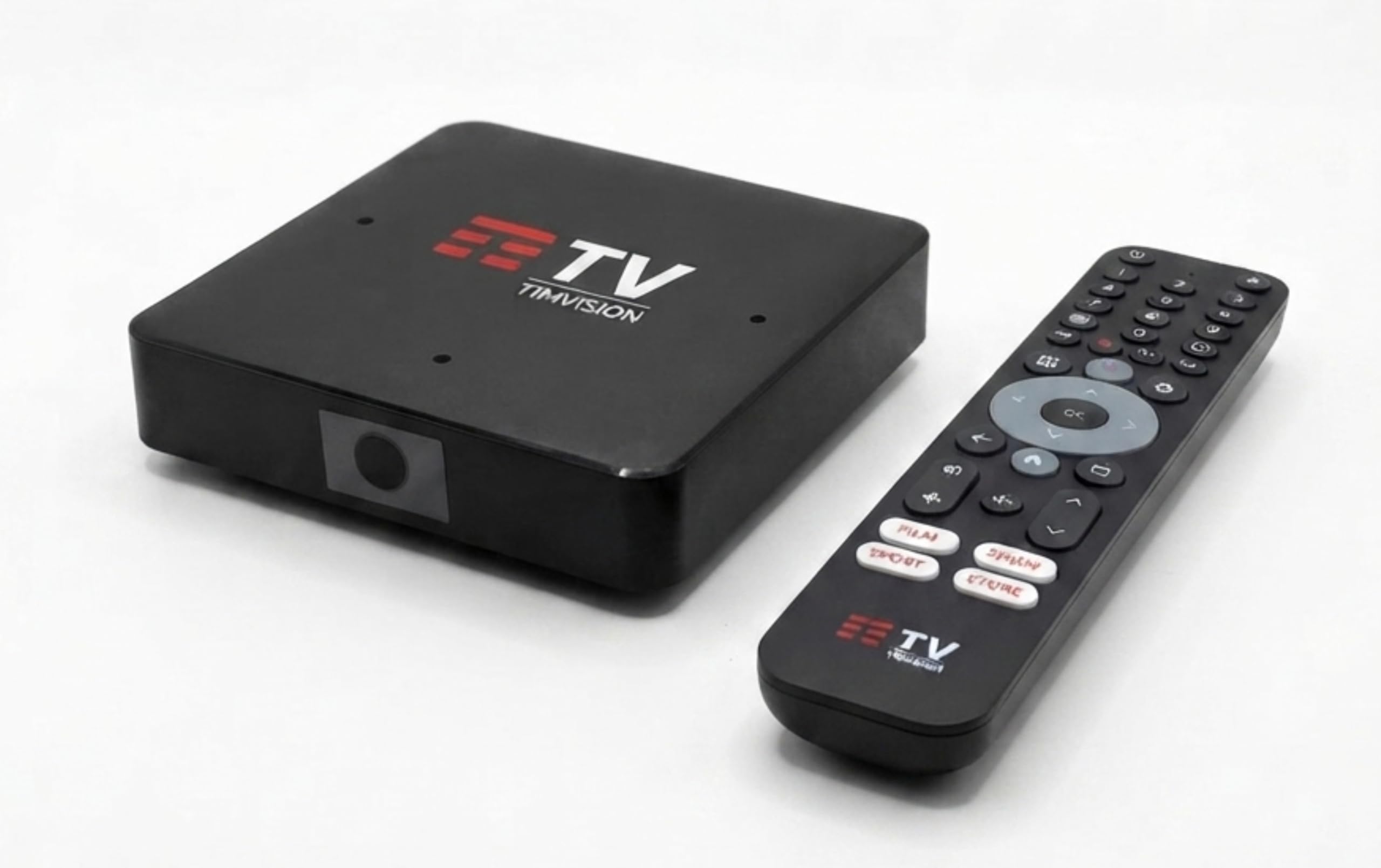 T I M Box Cristal UZY4087 DVBT2 TV 4K Wi‑Fi 7 Dual Band Edizione 2026 | T I M Box Cristal Vantiva Decoder TV Con Codifica Video HEVC Main 10 Android 14, telecomando Bluetooth e Microfoni Far Field