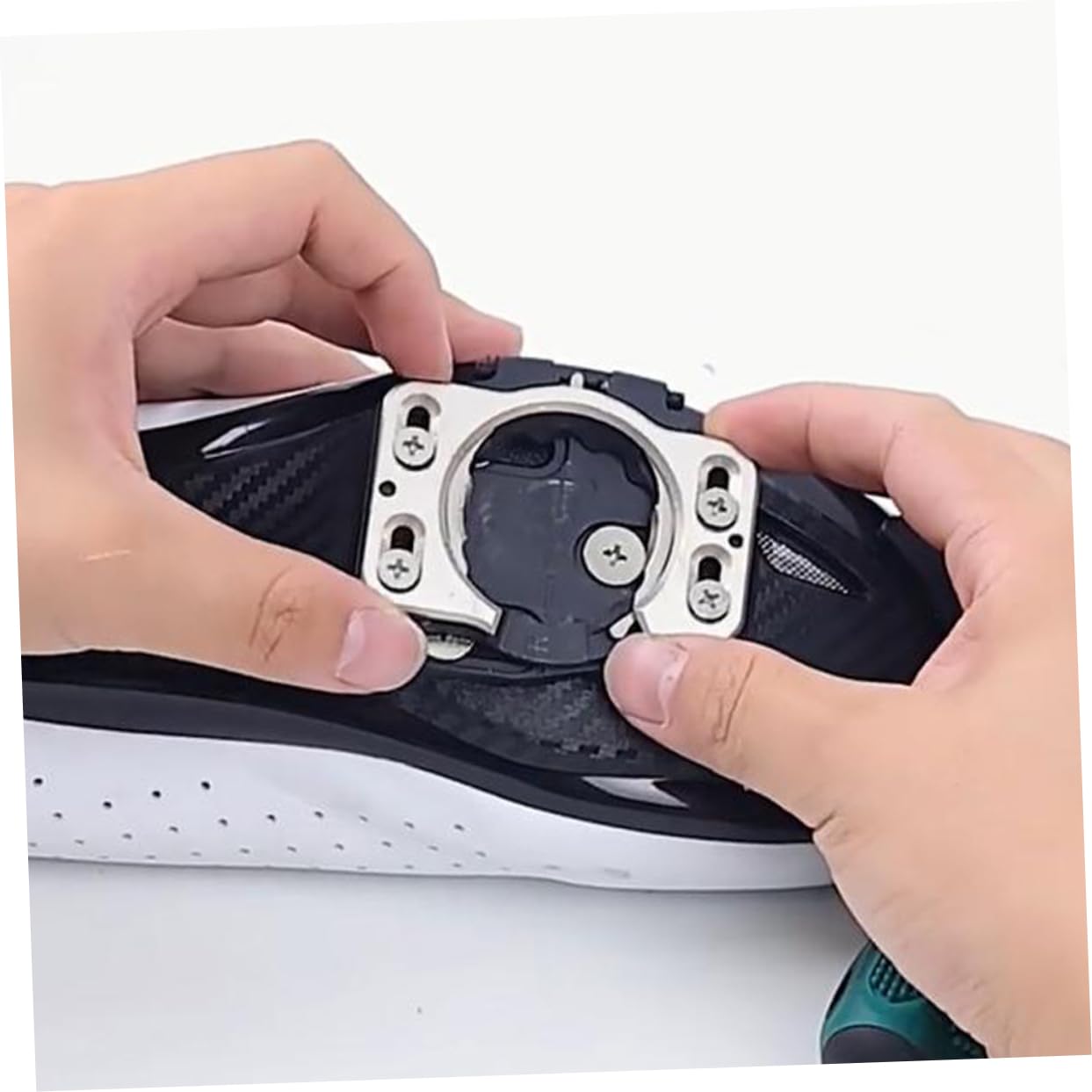 BESPORTBLE Copri-tacchette Per Scarpe Da Ciclismo Tacchette Universali Piastra Di Bloccaggio Per Scarpe Da Bici Sicura E Per
