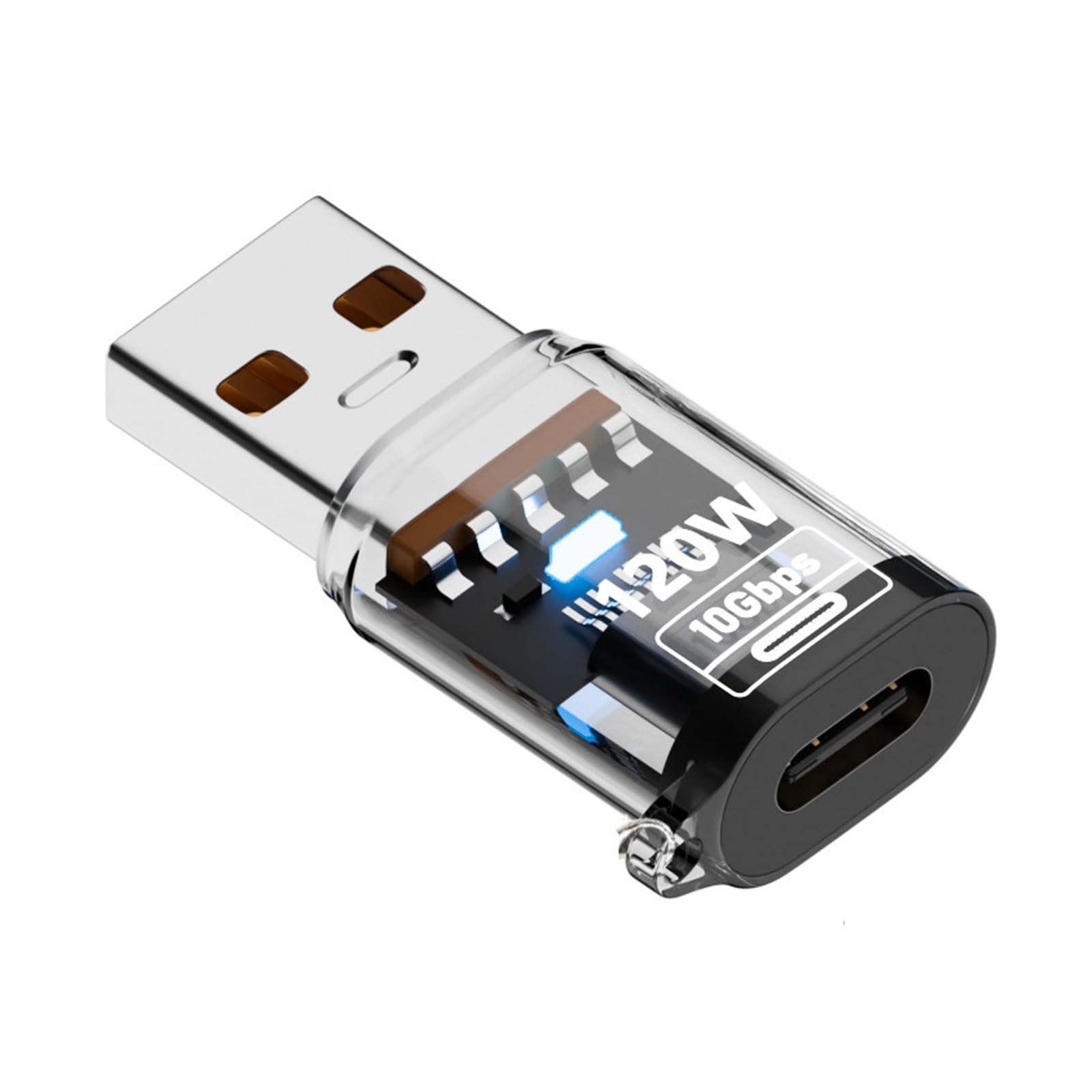 Bottone Adapter for Laptop Phone Charging and Data Transfer Type-C Female to USB a Male Converter USB-a Extender Data Transfer