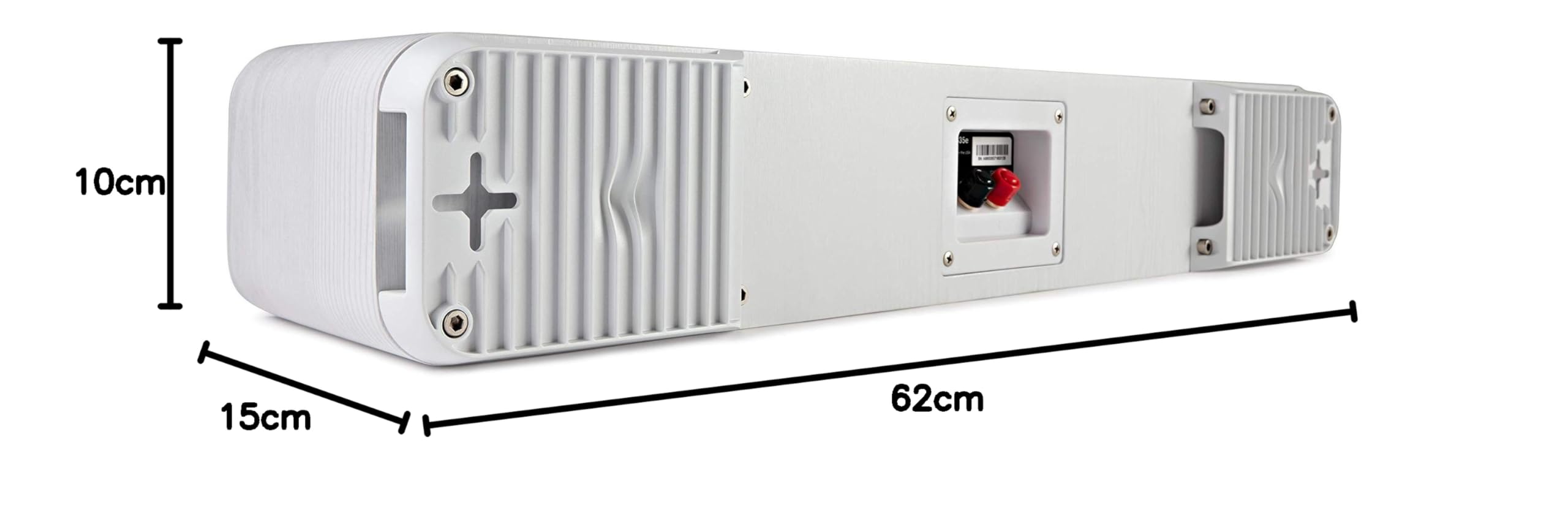 Polk Audio Signature S35E głośnik centralny, głośnik HiFi do muzyki i kina domowego, 20-150 W, 8 omów, High Res, 70 Hz - 40 kHz