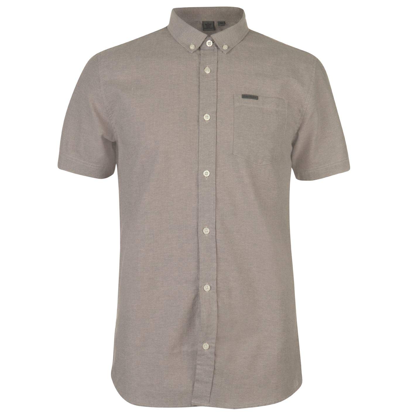 FiretrapMens Short Sleeve Oxford Shirt Pocket