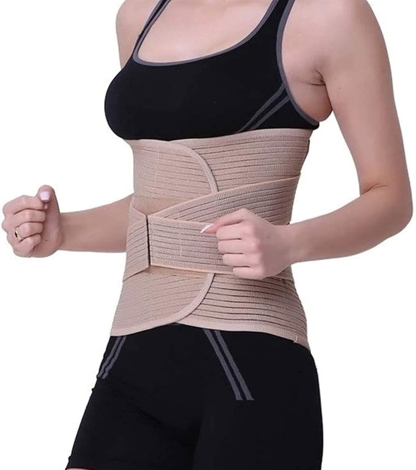 Widen and Lengthen Back Brace Support Belt for Men & Women Posture Correction Lumbar Lower Back Belt Relief for Back Pain, Herniated Disc, Sciatica (Size : Medium)