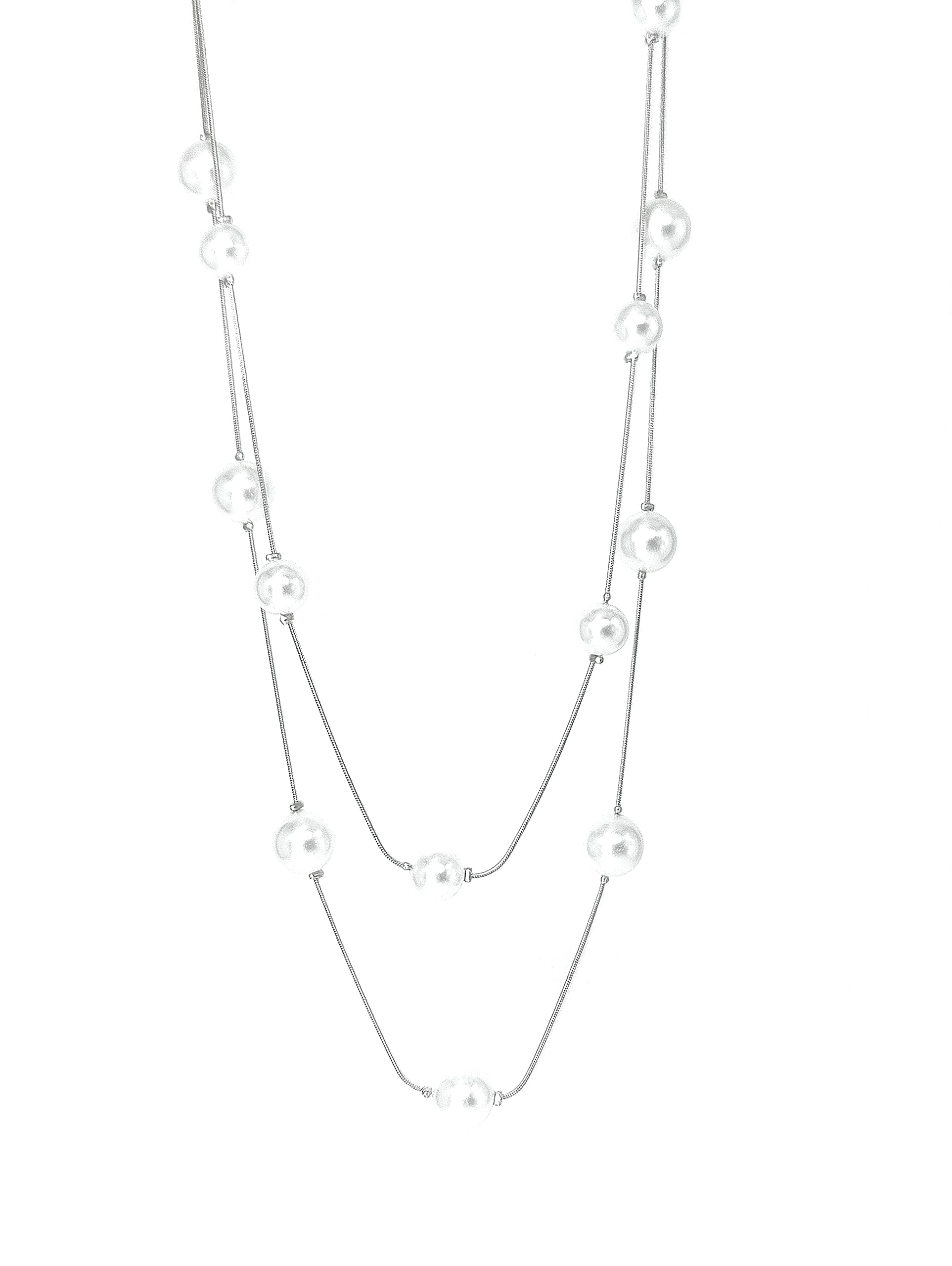 See full amazon price history chart for Maverick Double Layer Big Pearl Chain (Silver) Maverick Double Layer Big Pearl Chain (Silver) (B09LH427SN) Amazon Price History, Amazon Price Tracker