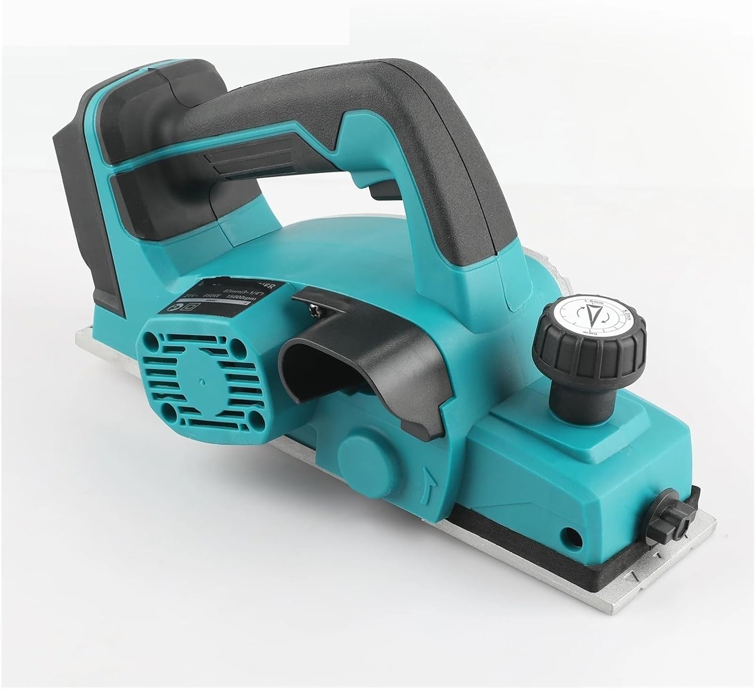 Handheld Electric Planer Cordless Wood Planing Mac 18v Batterying-Compatible Cordless Hand Planer: Perfect for Home DIY Woodworking, Cutting Furniture (No Batterying)