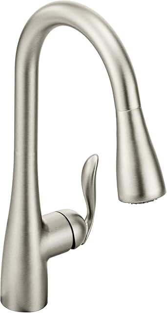 Moen Arbor Spot Resist Stainless One-Handle Pulldown Kitchen Faucet with...