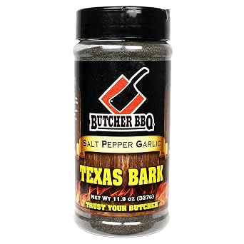 Butcher BBQ Texas Bark Salt Pepper Garlic Seasoning No MSG Gluten Free 11.9 Oz