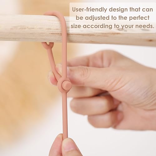 Miniatura 2 de ROCCED Toy Straps for Baby 6pcs, Silicone High Chair Toys Straps Stroller Accessories Toddler Bottle Straps Car Seat Toys Baby Travel Essential