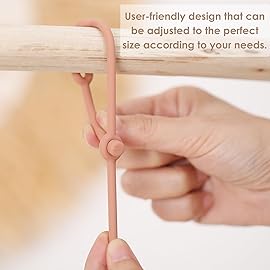 ROCCED Toy Straps for Baby 6pcs, Silicone High Chair Toys Straps Stroller Accessories Toddler Bottle Straps Car Seat Toys Baby Travel Essential Silicone Ivory+Sage+Blue