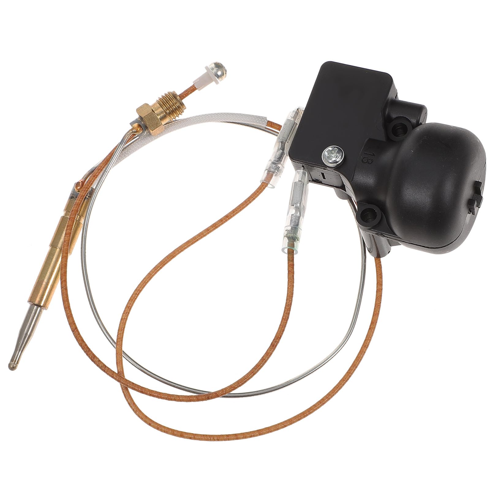 Heizpilz Ersatzteile Satz mit Neigung für Terrassenkippe und Thermoelement für Outdoor Gas Terrassenheizung mit Automatischer Abschaltung und M8x1 Gewinde