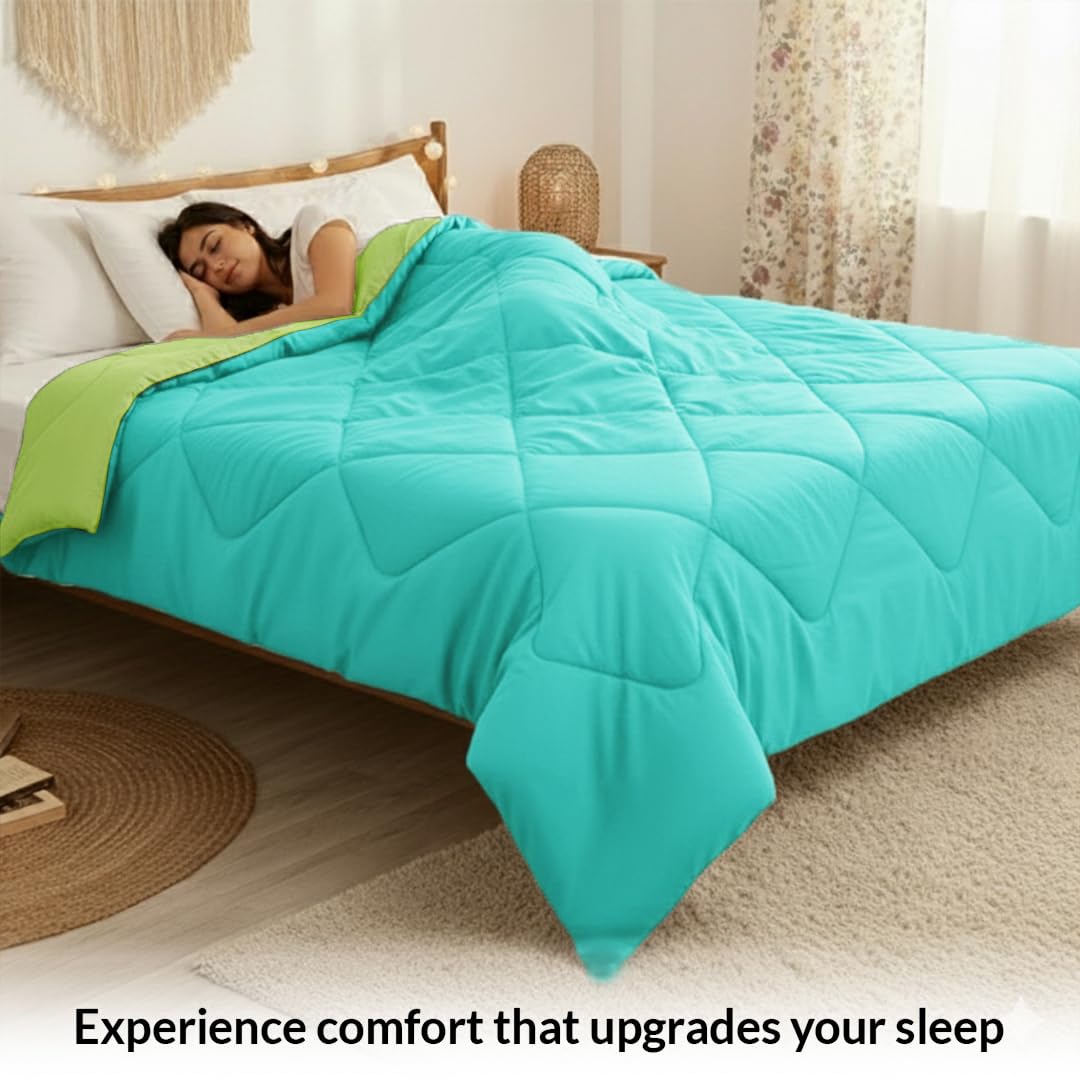 HOMEMONDE Double Comforter - Reversible Microfiber -3
