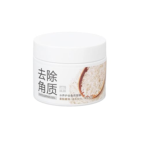 Exfoliante De Arroz Para Aclarar La Piel, Exfoliante De Arroz, Extracto De Planta De Arroz, Gel Exfoliante Facial De Arroz (1Pc)