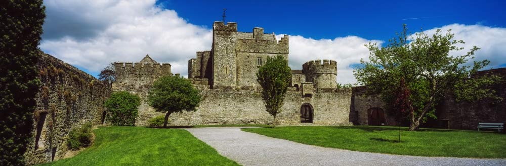 Cahir Castle, Co Tipperary, Irlanda de The Irish Image Collection/Fotos de diseño (74 x 24)