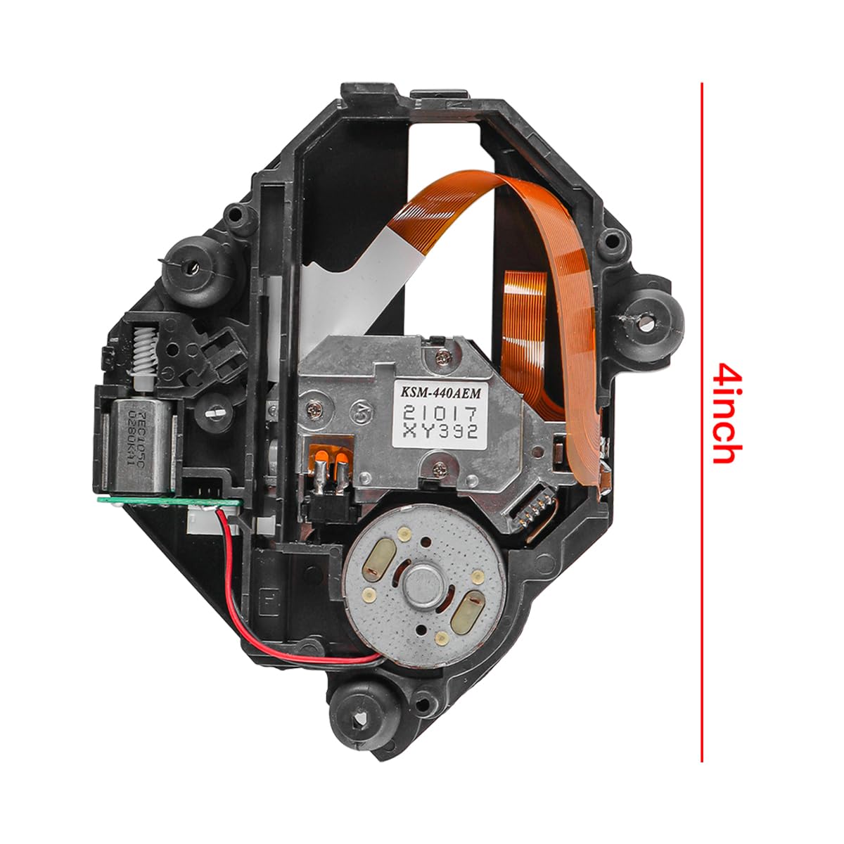Ersatz der optischen Laserlinse für die Spielkonsole KSM-440AEM. Kompatibel mit dem Festplattenlaufwerk-Lesegerät für stabile Leistung, ideal für Videospiele.