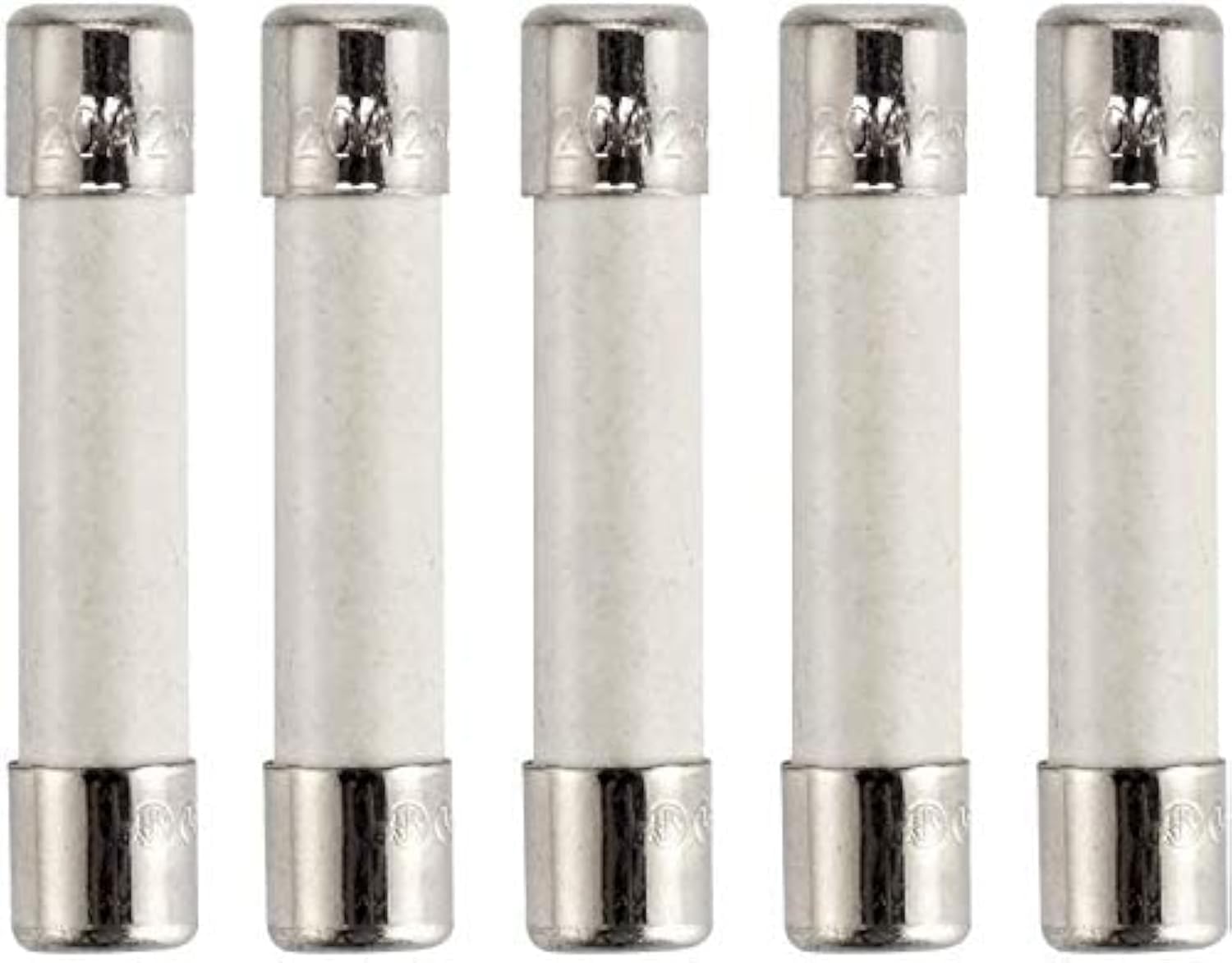 BlueCatELE Ceramic Microwave Fuse Cartridge for GE WB27X10388 and Whirlpool Kenmore - 5 Pieces