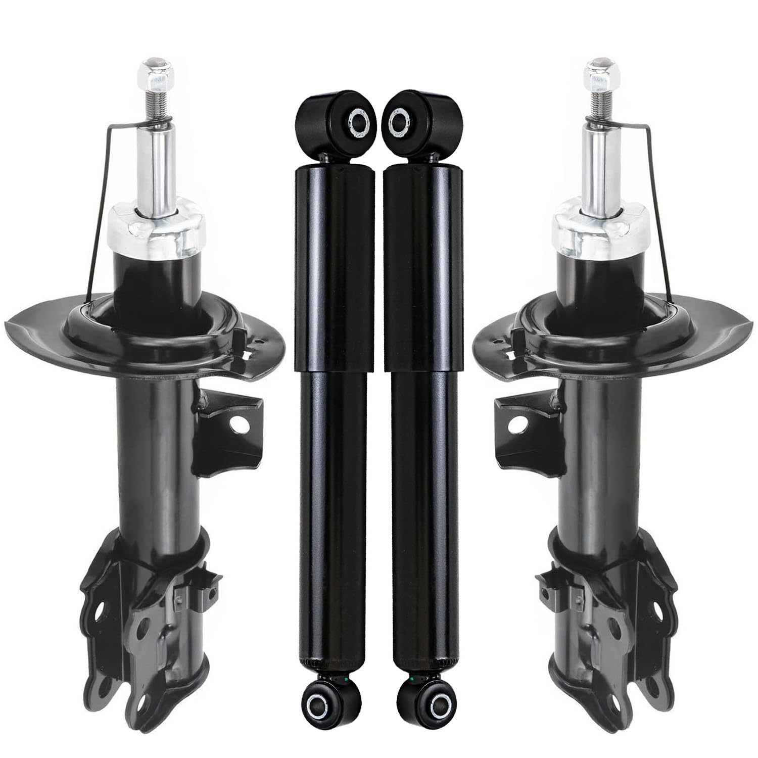 Detroit Axle - Front Bare Struts Rear Shocks for 2014-2018 Kia Forte Forte5