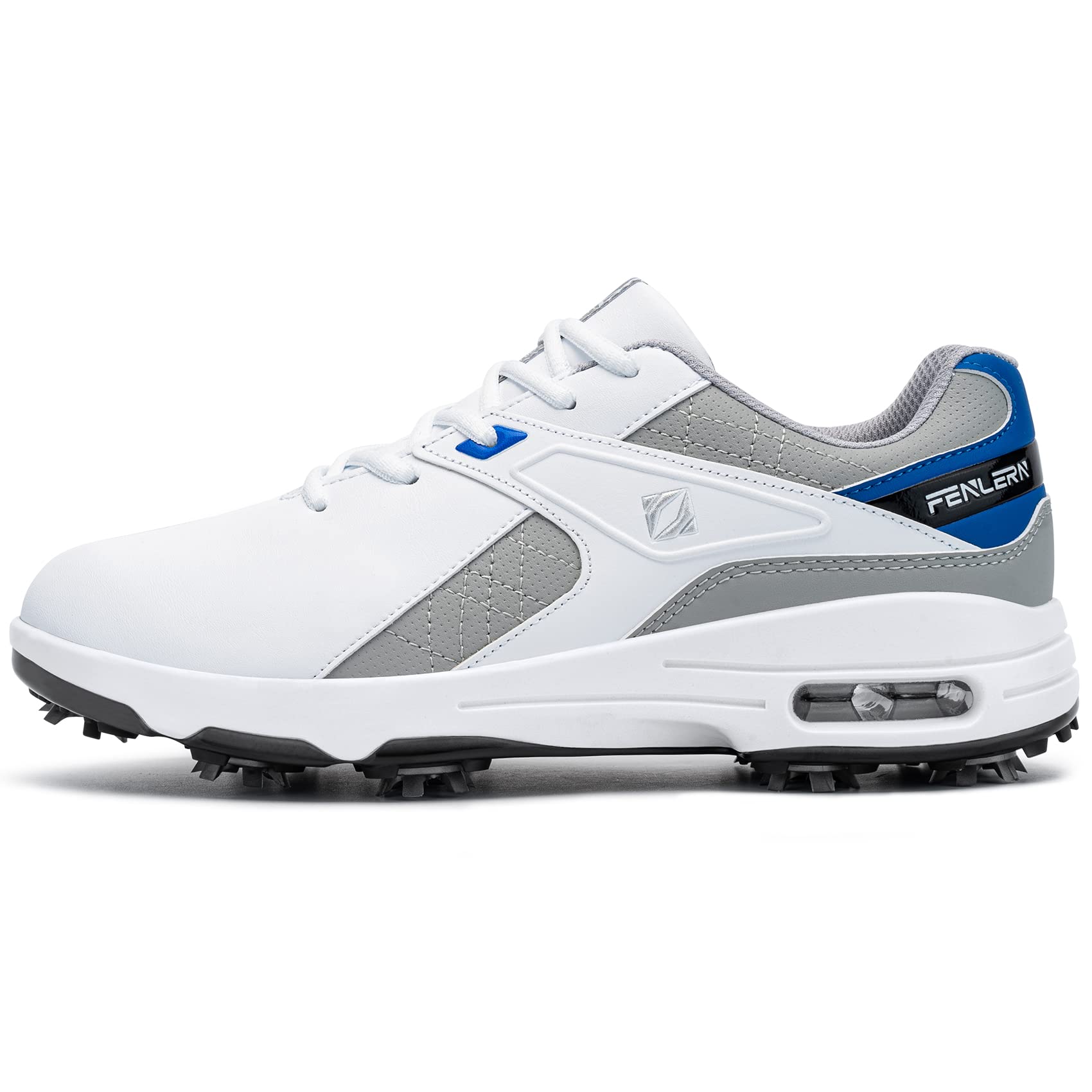 Fenlern Mens Golf Shoes Non Slip Water Resistant Outdoor