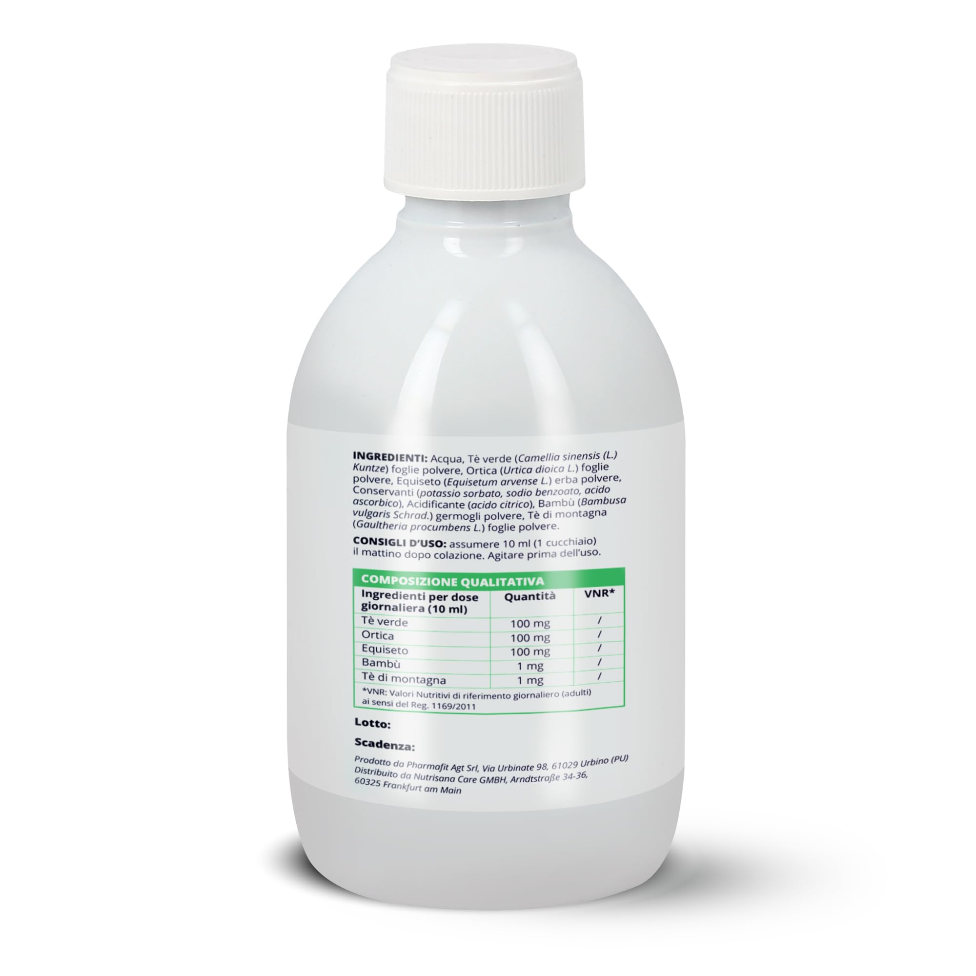 ORGANIC SILICIUM 24H | Drink 250ml, Integratore Orale con Ortica ed Equiseto per il Benessere Articolare e Muscolare