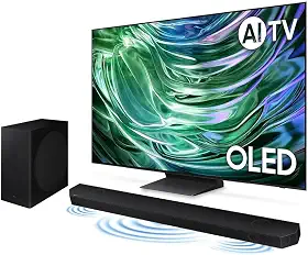 Samsung AI TV 65' OLED 4K 65S90D 2024 + Soundbar HW-S800D