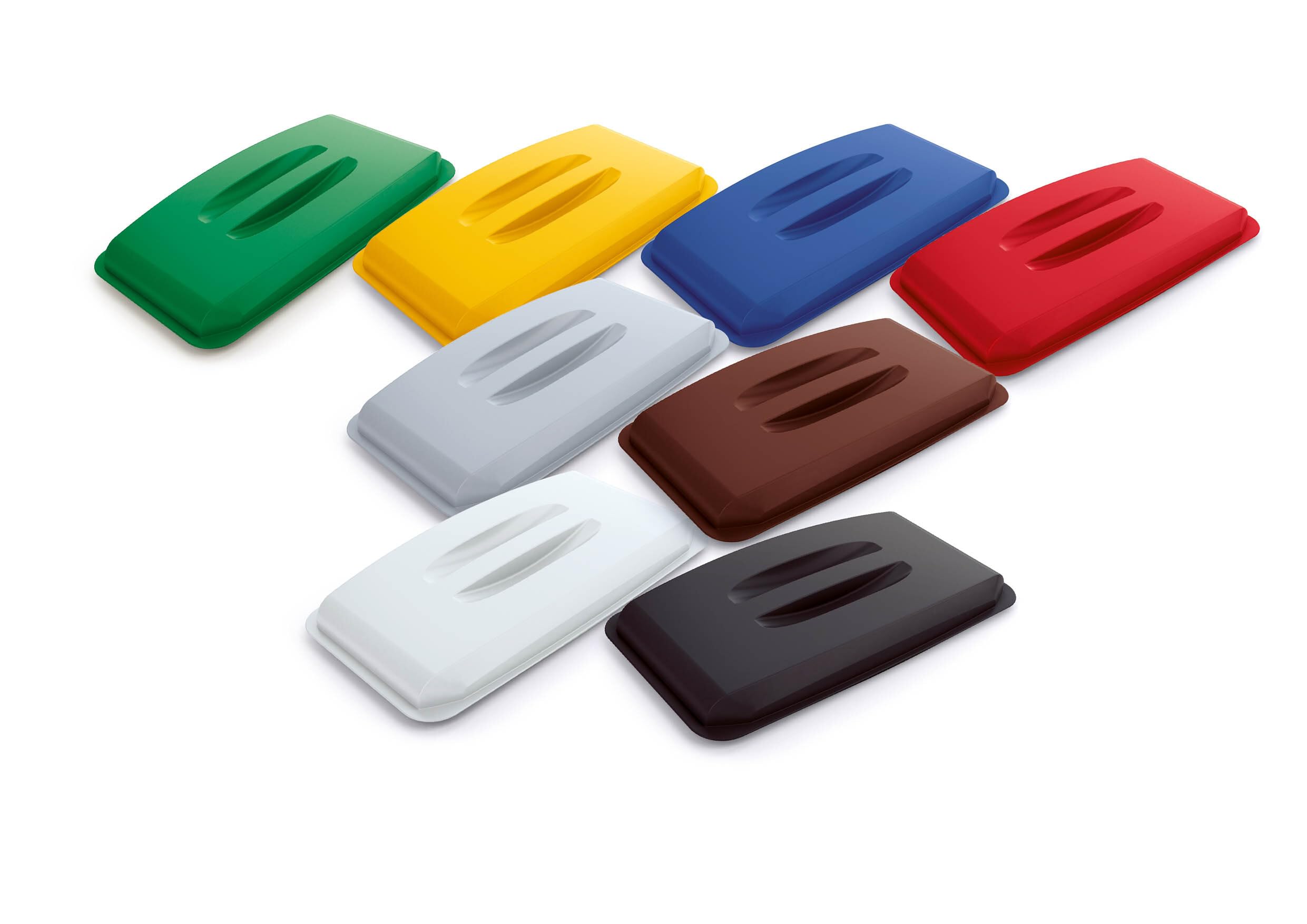 DURABLE VEH2012030 Abfalllbeh Durabin grau,gelb