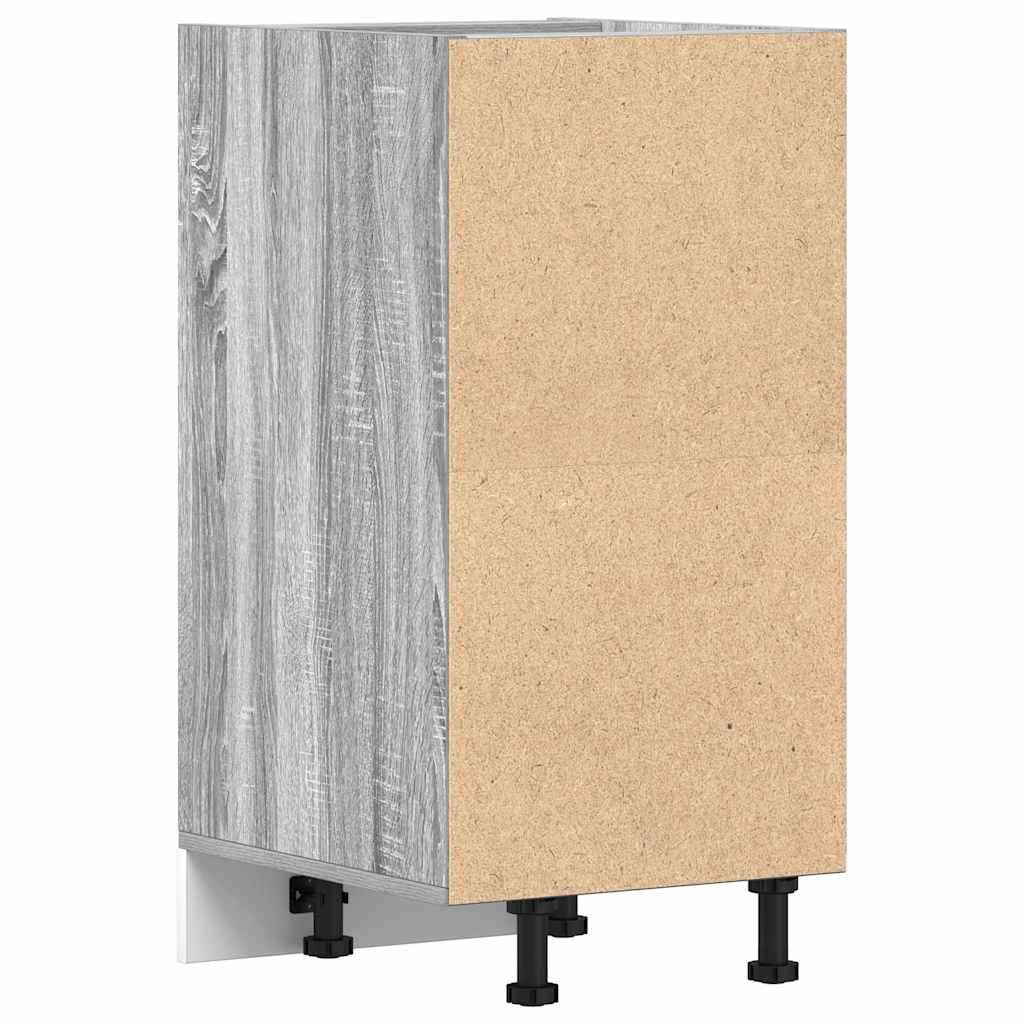 Générique Meuble Bas Riga Gris Sonoma 40 x 44,5 x 81,5 cm Bois d'ingénierie,Meubles de Cuisine,854207