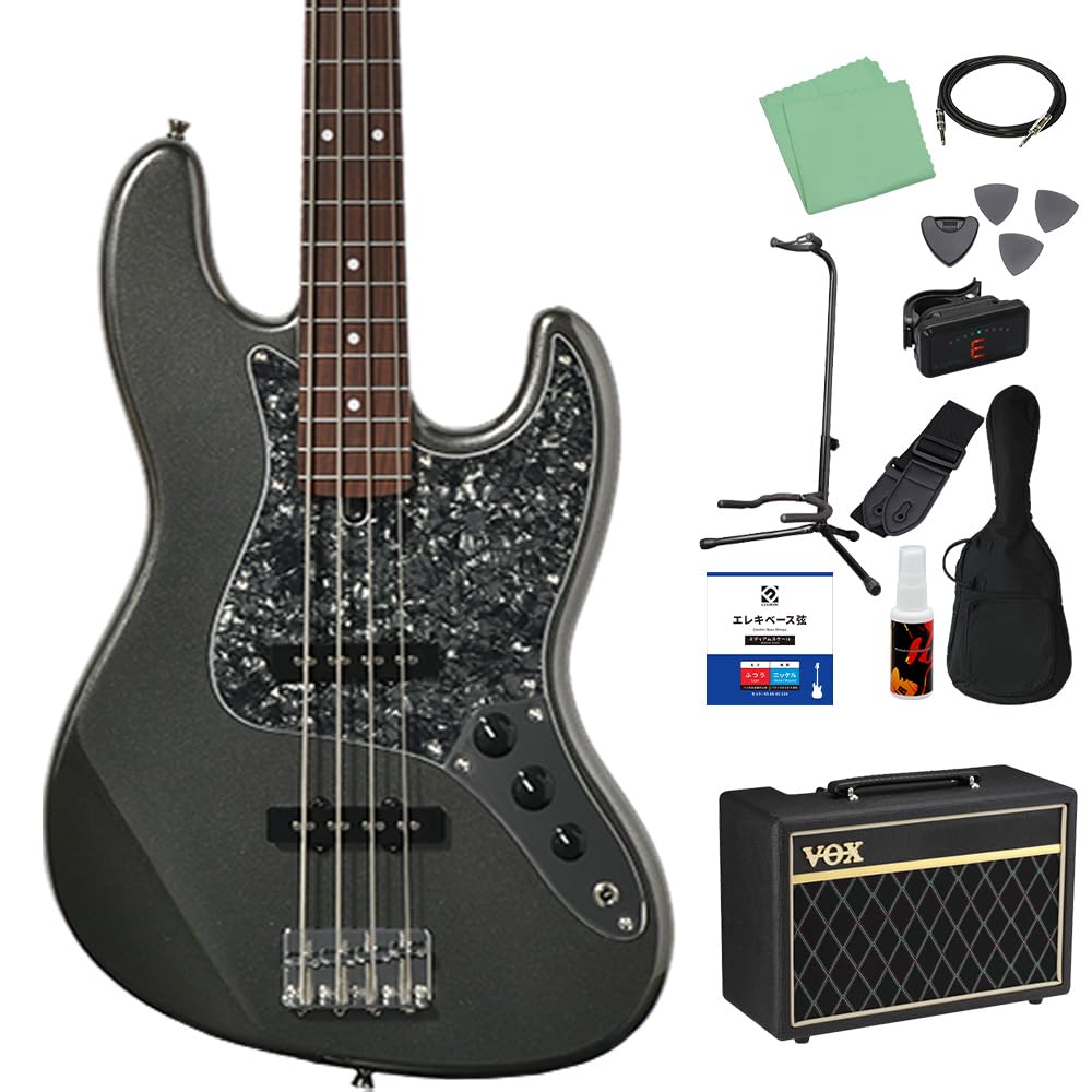 Amazon | Bacchus BJB-1-RSM/R-BPPG ベース初心者12点セット 【VOX