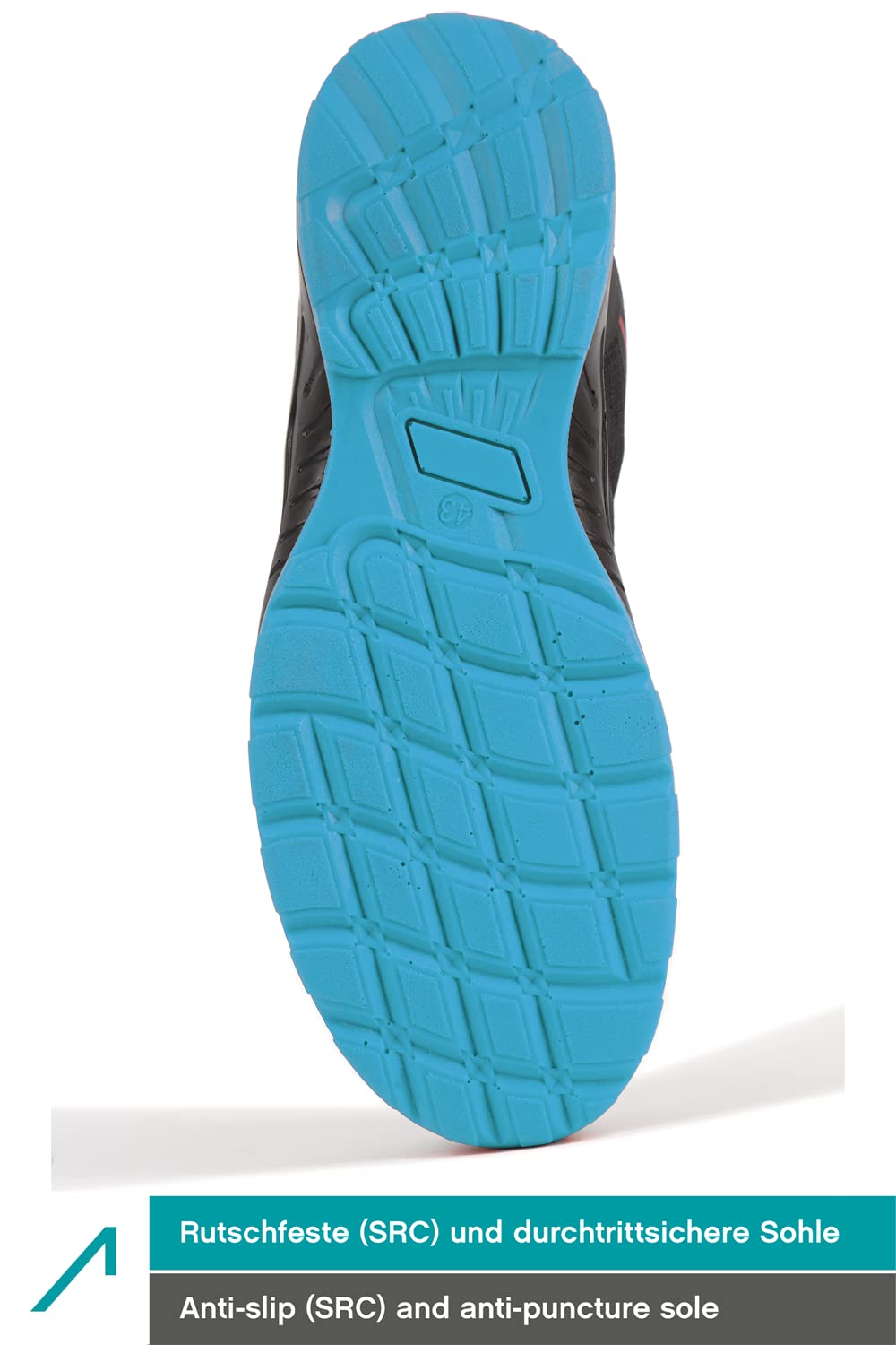 ACE Sapphire S1-P-Arbeitsschuh - Sicherheitsschuh mit Zehenkappe für Damen & Herren - super leicht