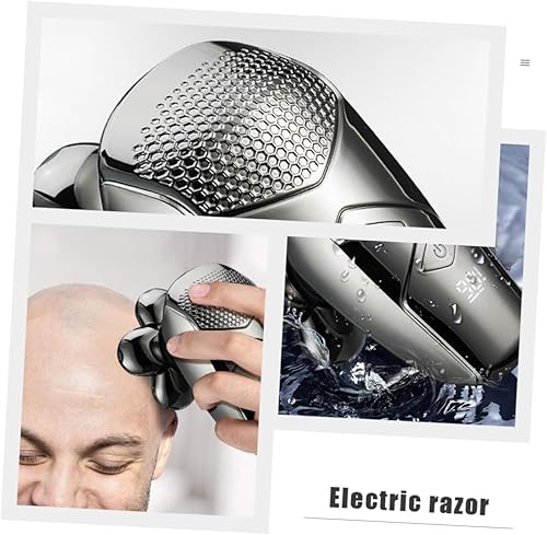 Miniatura 3 de FOMIYES 6 Sets Electric Shaver Beard Trimmer Nose Hair Clipper Facial kit Electric Body Shaver Men Body Shaver Hair Clippers kit Waterproof Shaver