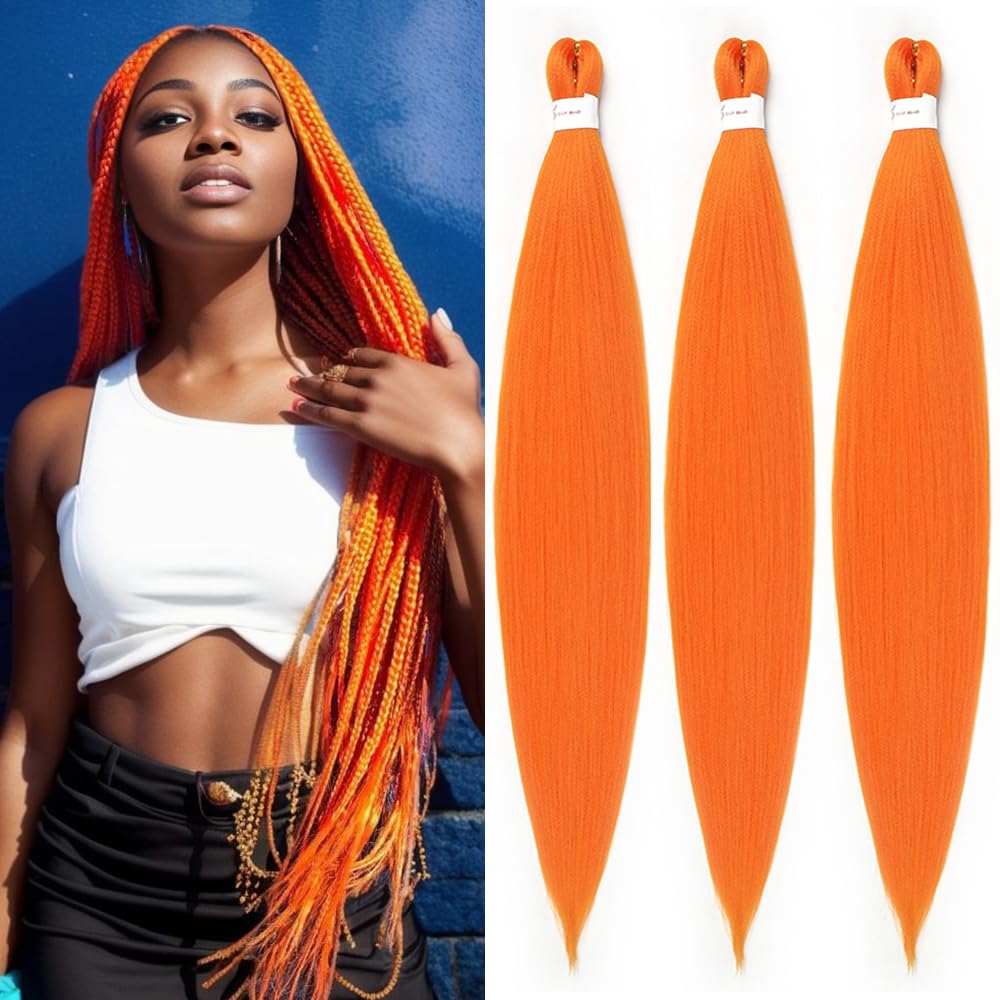 YDDM Capelli Per Treccine Africane Rosa Extension Treccine Texture Yaki Easy Install per Principianti 20 Pollici 3 Pezzi Capelli Leggeri e Naturali per Box Braids, Twist e Crochet — view 39