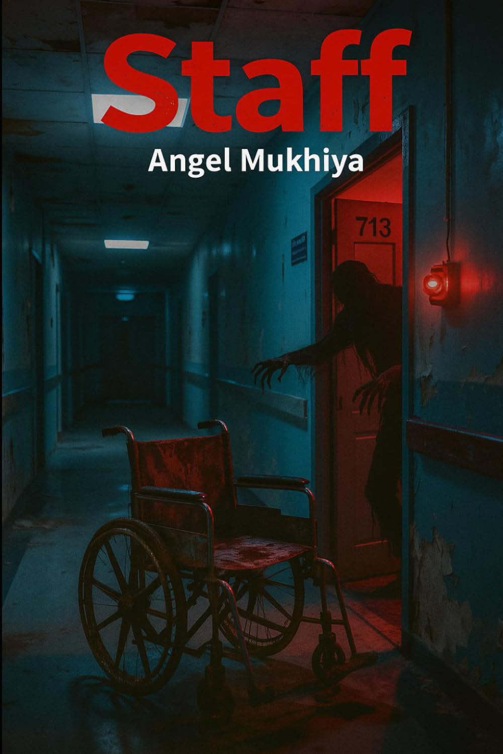 Staff: A supernatural medical thriller where nurses, orderlies, and night-shift staff confront spirits of former patients in a hospital filled with secrets, shadows, and whispered warnings.