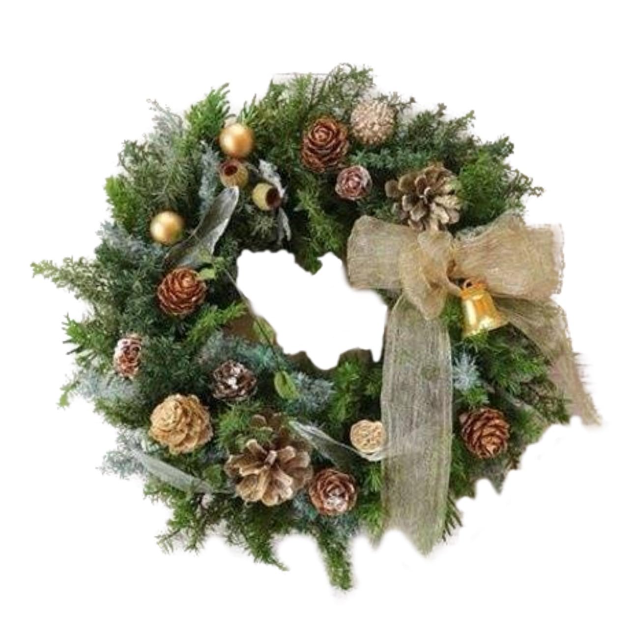 クリスマスリース 30cm×24cm Xmas