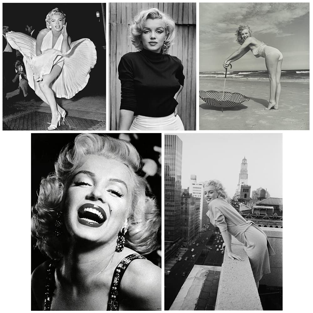 Sponsored Ad - Tallenge - Set of 10 Marilyn Monroe Posters (Paper, 12 x 17 inches,Multicolour)
