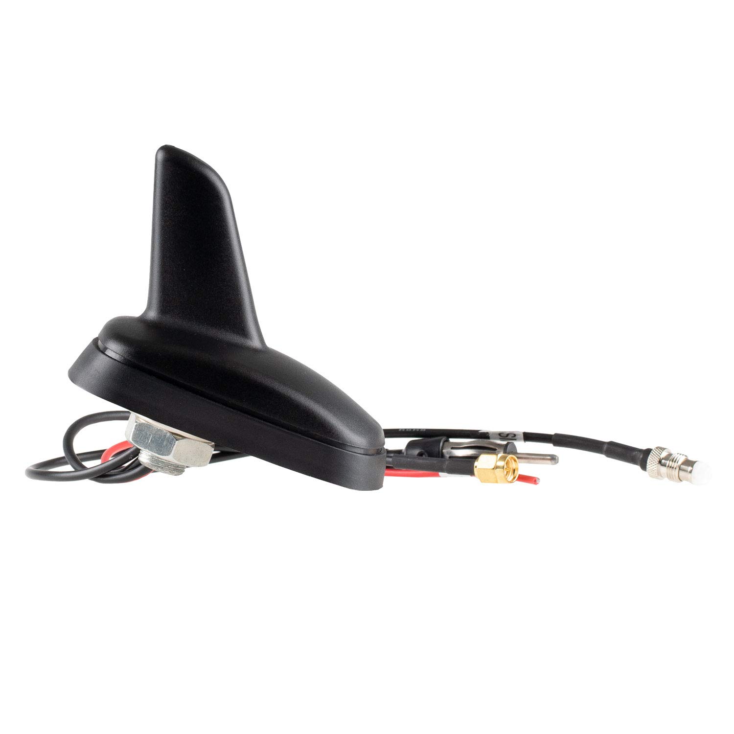 alca® Haifischantenne, aktiv mit Verstäker, für AM/FM & GPS-Navigation