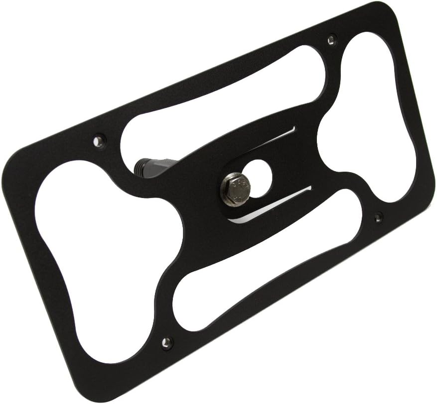 CravenSpeed Platypus License Plate Mount for Alfa Romeo Giulia | 2017-2021 | No Drilling | Installs in Seconds | Made of Stainless Steel & Aluminum | Made in USA