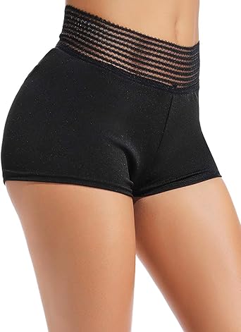 high waisted pole shorts uk
