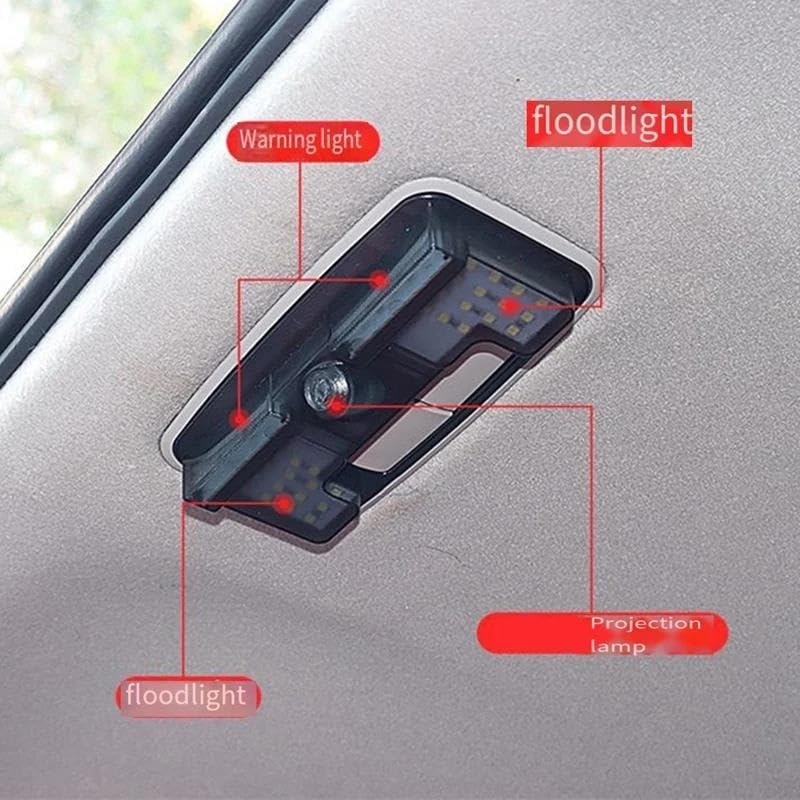 Luces de lectura interiores para coche que solucionan la falta de luz en el maletero Prado 2