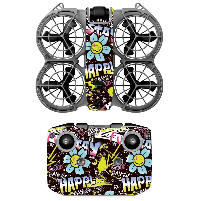 Adhesivo para DJI NEO 2 kit de vinilos de flores con protección antiarañazos