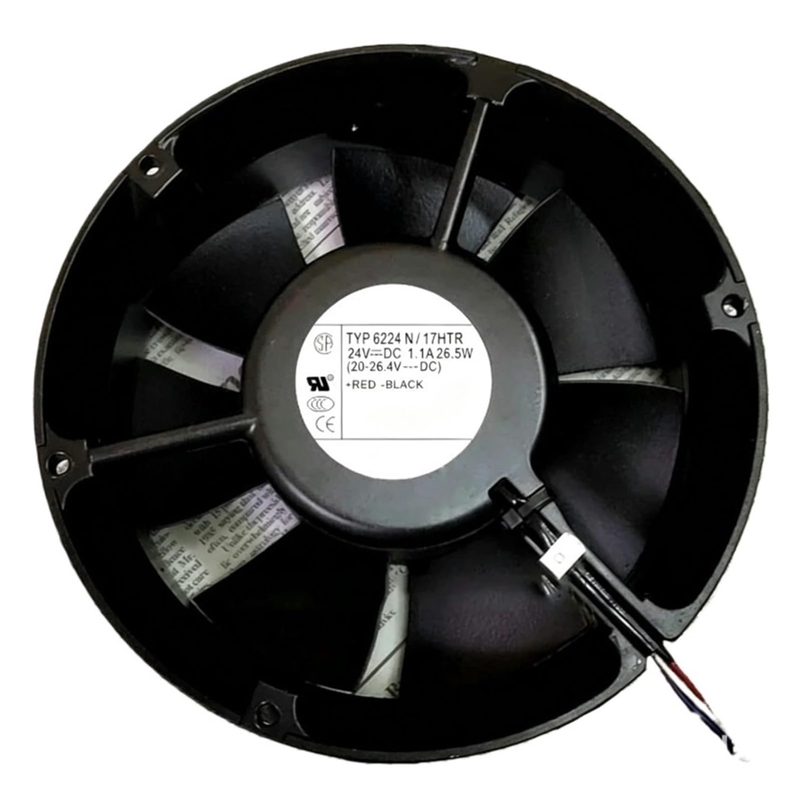 MBPAIHOP 6224N/17HTR 24V 1.1A 26.5W Fan