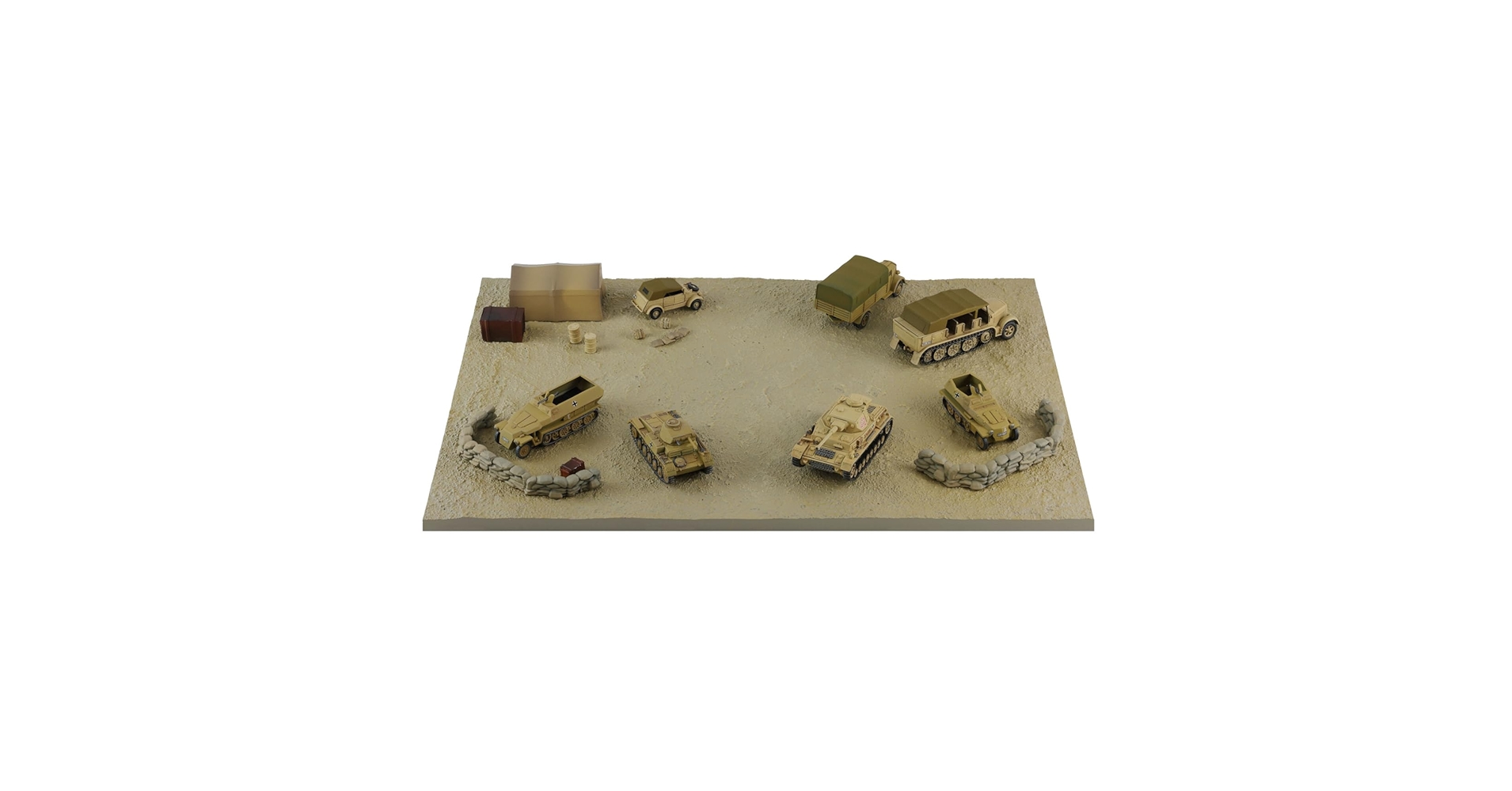 Amazon | ピットロード 1/144 SPKシリーズ ドイツアフリカ軍団