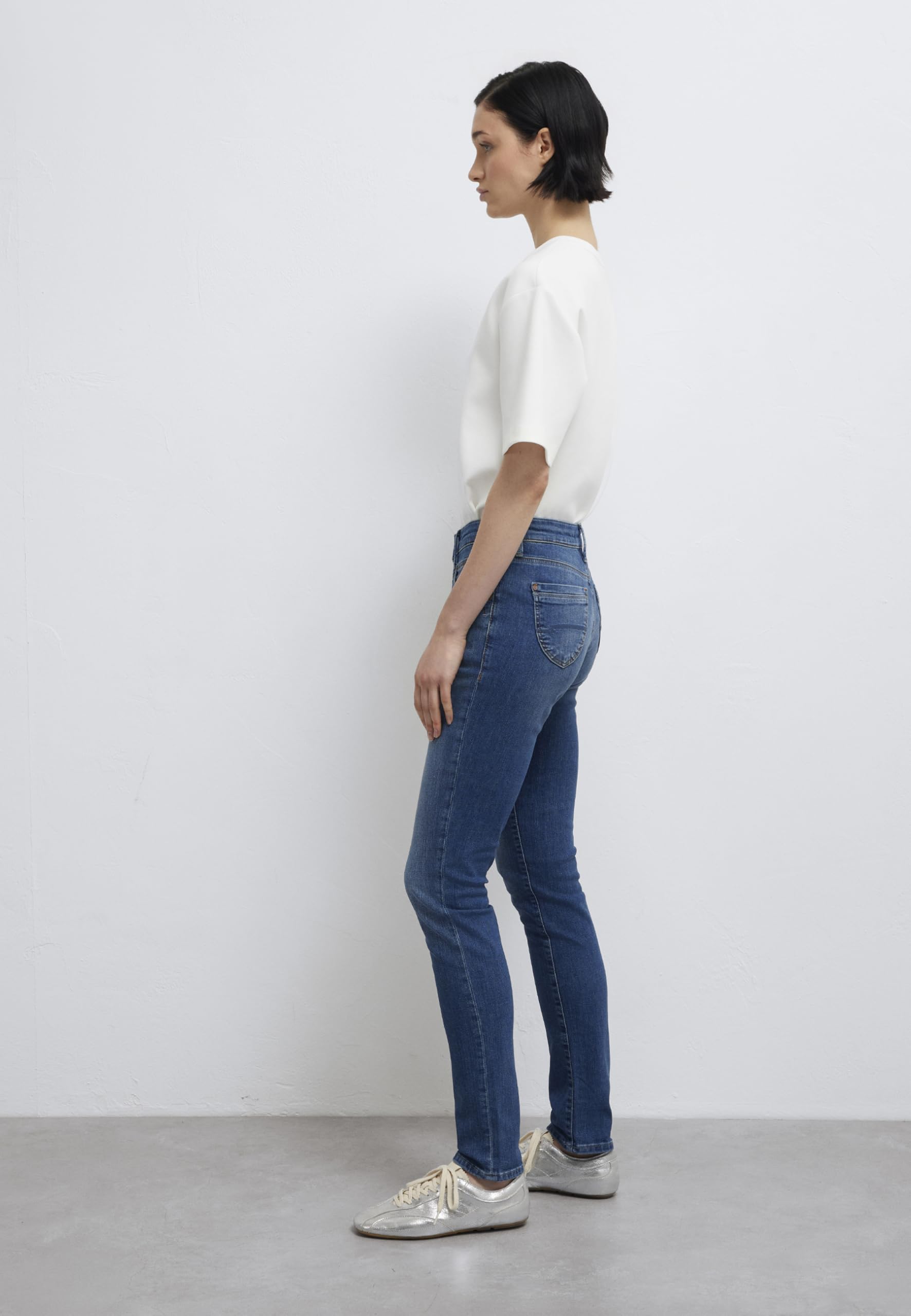Mavi Jean Sophie pour Femme, Finition brossée foncée, 32/34