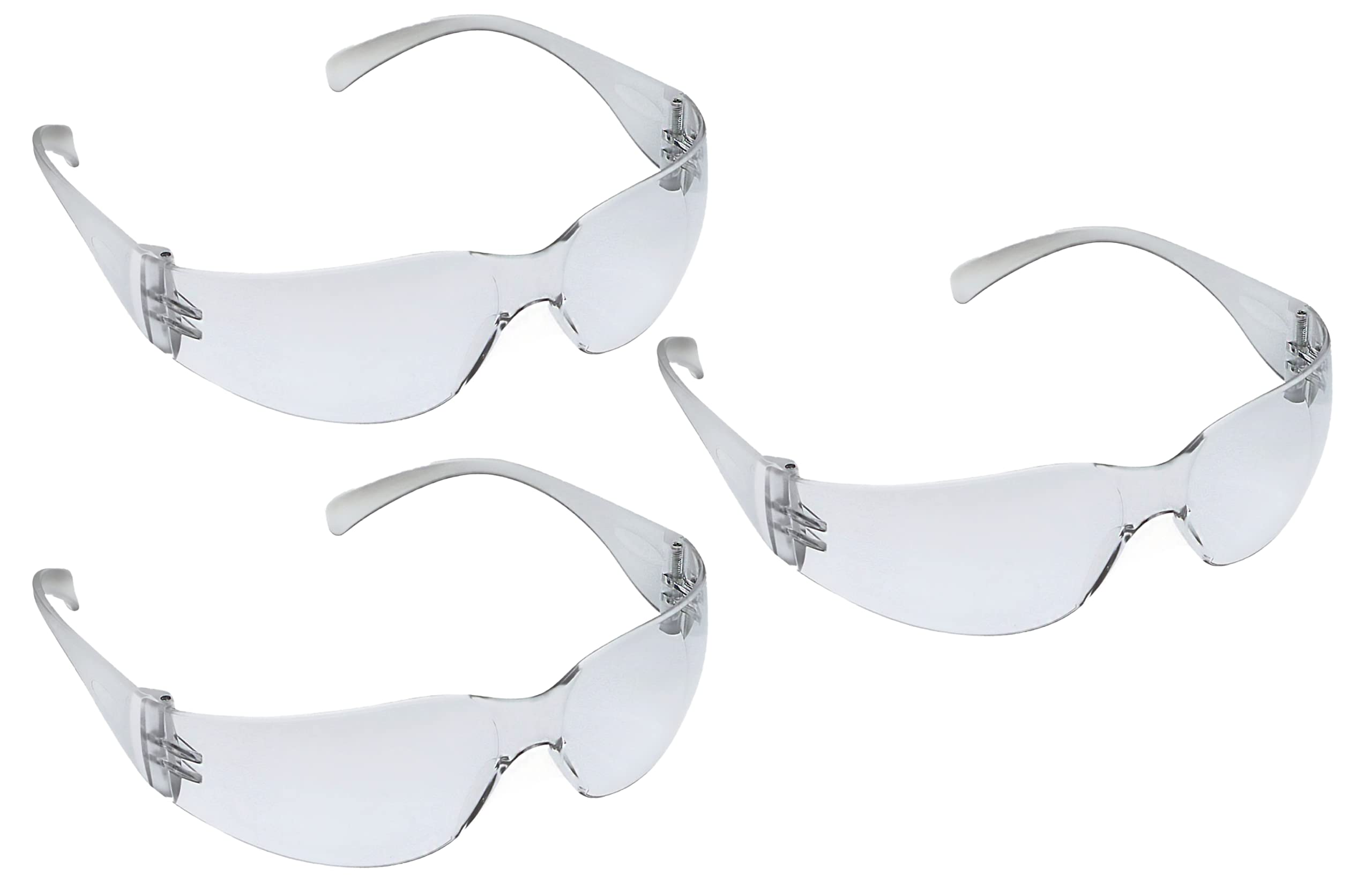 CureZen Safety Goggles | Eye Protection Glasses | Light Weight and Comfortable | Wide Field Vision | Indoor and Outdoor Usage | Transparent Polycarbonate Polymer | Ergonomic Design | Ideal for Men and Women | Pack of 3 (B08DVCFHZ1) Amazon Price History, Amazon Price Tracker