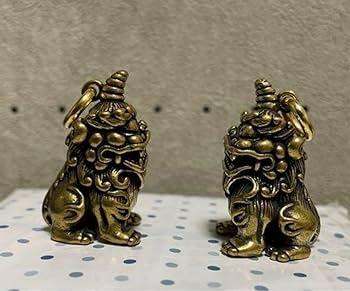 【珍品】幽霊 ブロンズ 置物 ゴースト Amazon.co.jp: カイチ 一角 豸 獅子 狛犬 守り神 霊獣 置物 風水