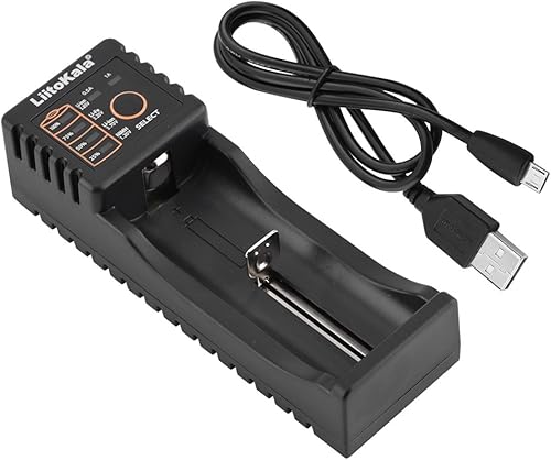Liitokala Lii-100 Disipación de Calor, Baterías, Cargadores y AccesoriosCargadores de Batería Mini Multifunción USB 1.2V 3.7V 3V 3.85V Cargador
