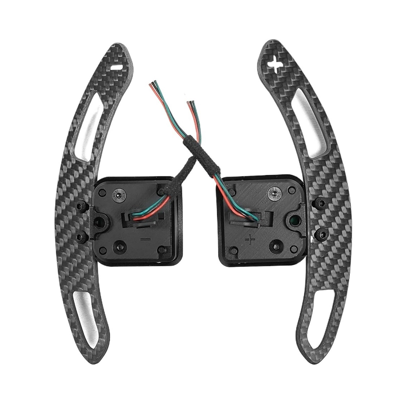 Yakisa Type 5 Paddles Shift For A3 For A5 For A8 Q2 For Q3 Q4 For Q5 For Q7 For Q8 S1 S2 S3 S4 S5 Sq5 Rs3 Rs4 Rs5 Rsq5 Carbon Fiber Paddle Shifters Paddle Shifter(Type 5)