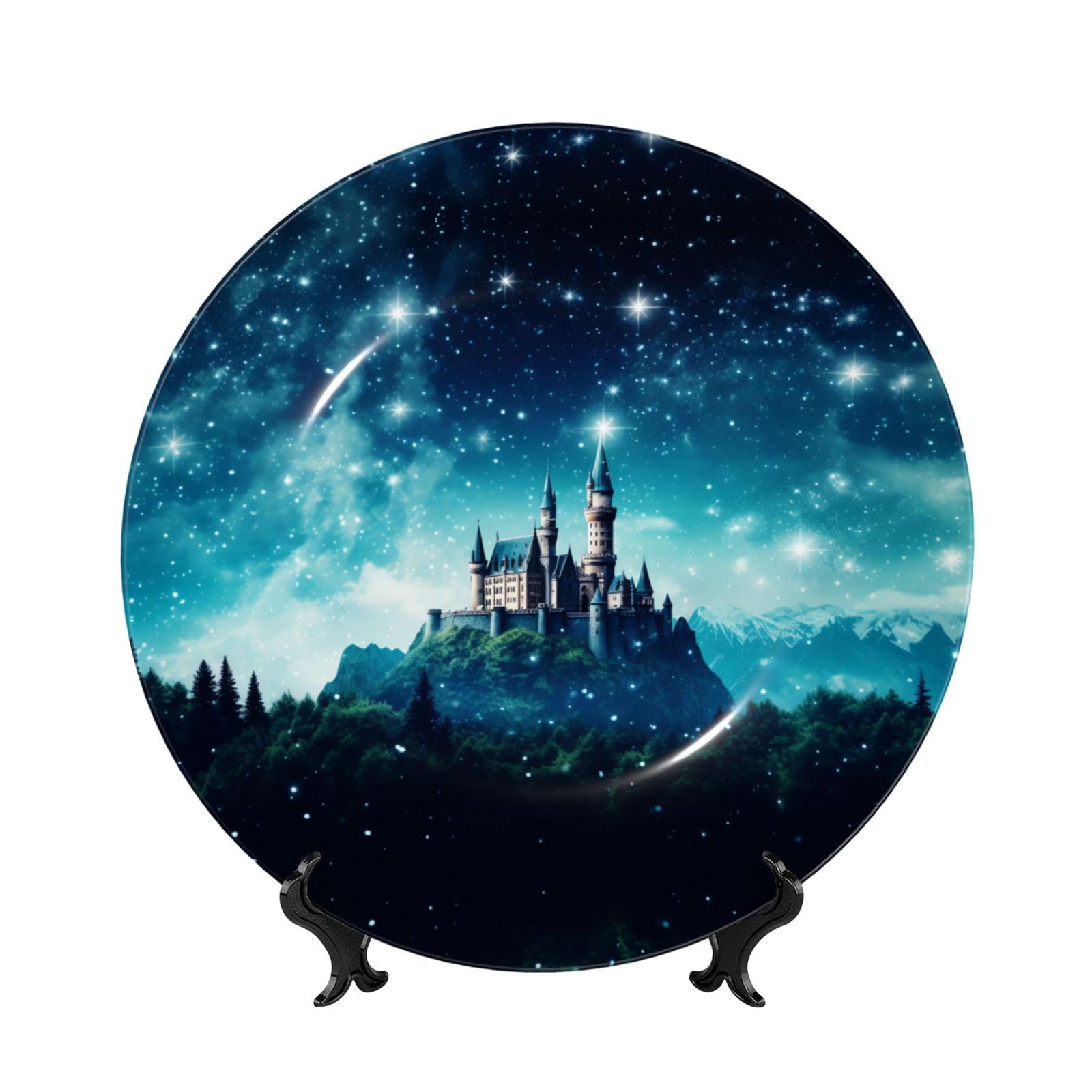 Platos decorativos de artesanías finas estilo clásico de 10''