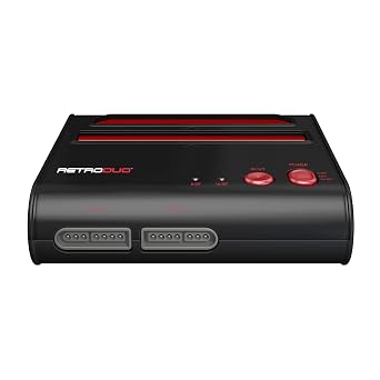 Retro-Bit Retro Duo 2 in 1 Console System - for Original NES/SNES - Black