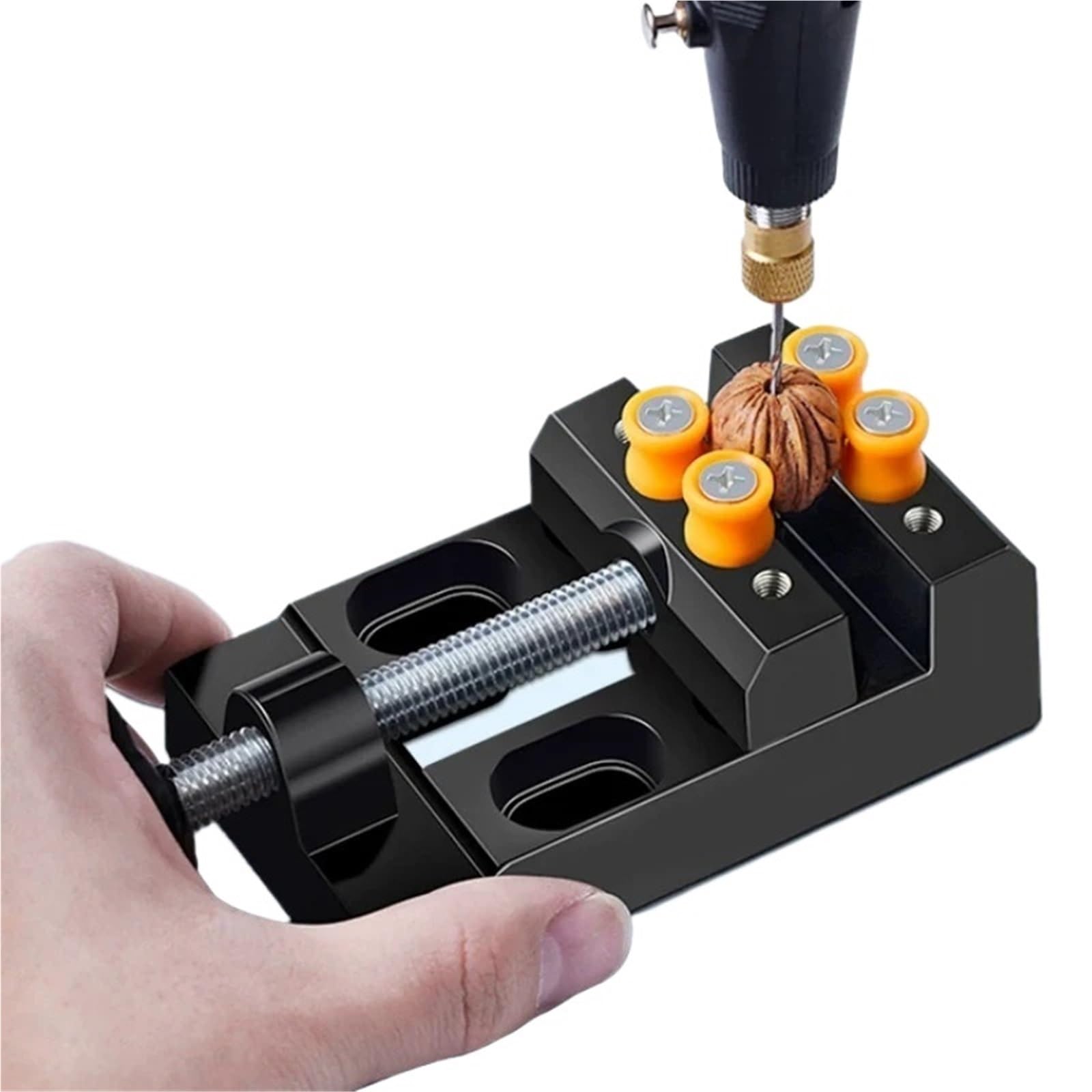 Qavlxie Type A Beicai Table Vise, 360° Rotation Work Clamp-On Vise(Type A)
