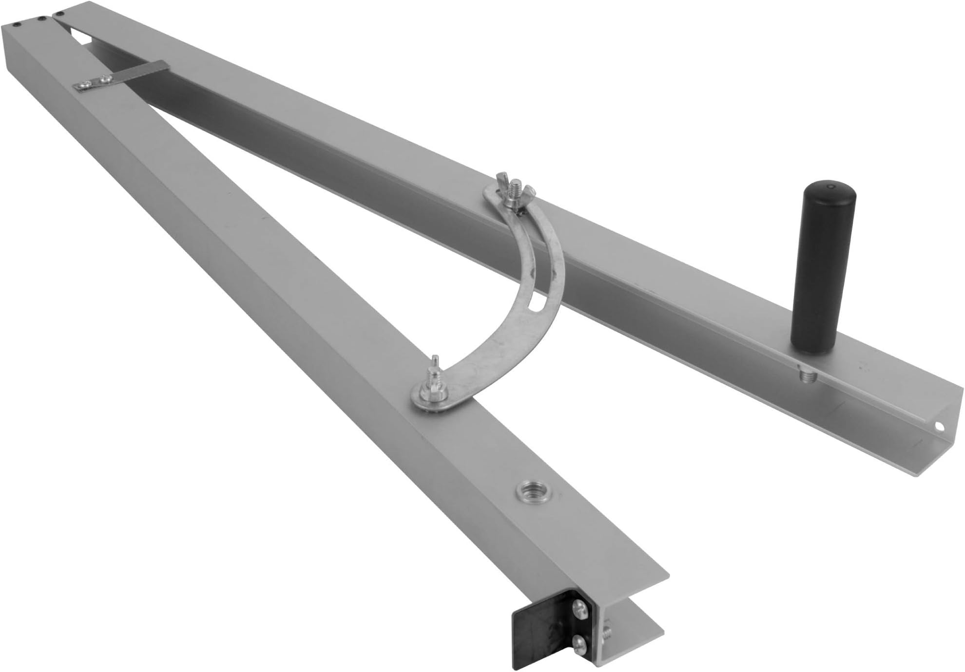 Fulton Taper Cutting Jig For Creating Tapered Angles Up to 15 Degrees on Your Table Saw 24 Inch Long Aluminum Rails with Scale and Stop