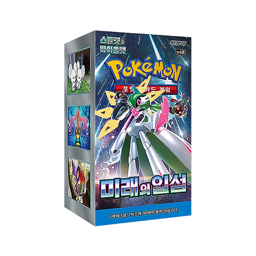 Pokemon Future Flash sv4M Korean Booster Box : Amazon.ie: Toys & Games