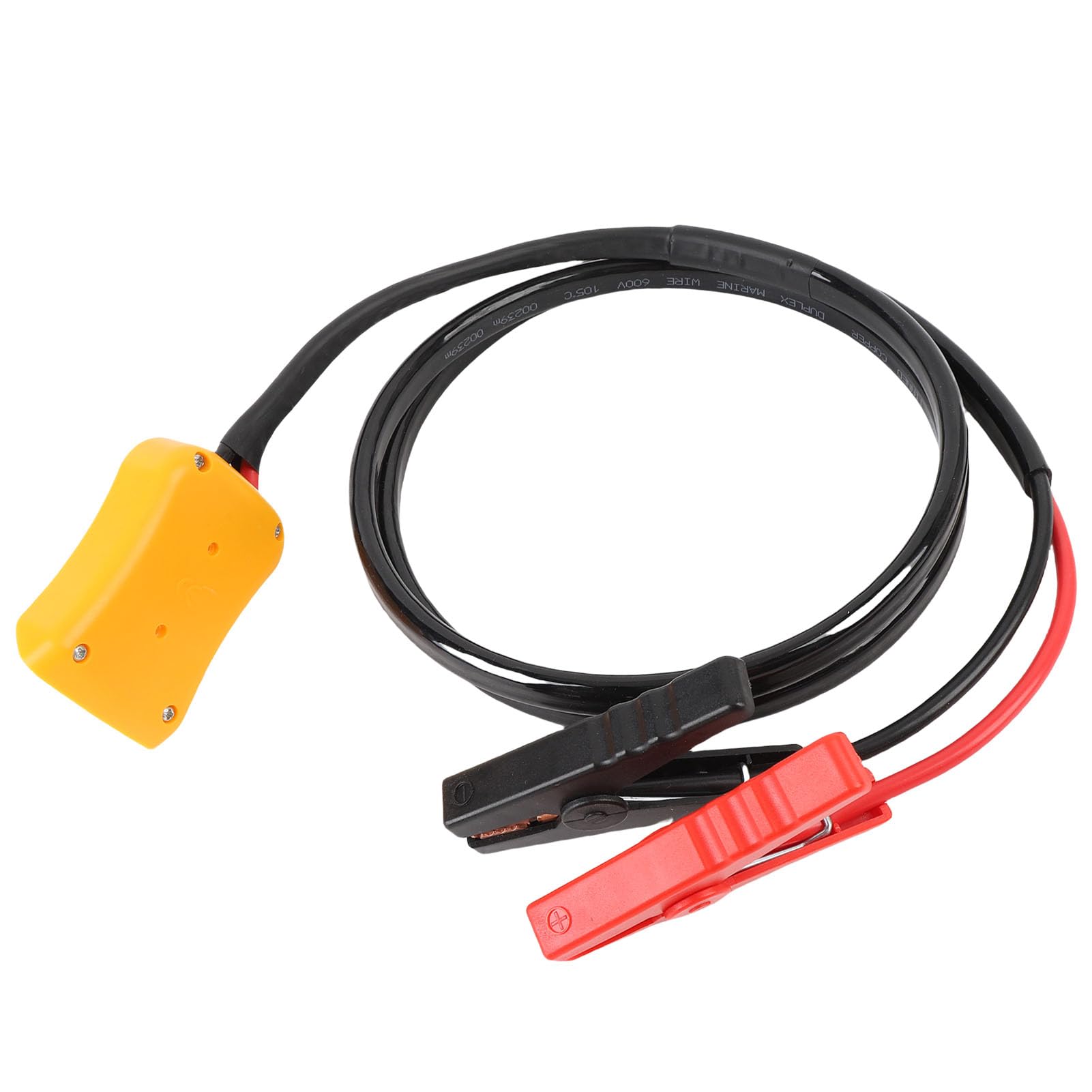 Dilwe Pinces de câble de démarrage rapide pour batterie 20 V, sûr, 8 AWG, 1,8 m, camion, SUV, avec adaptateur, pour voitures, tondeuses