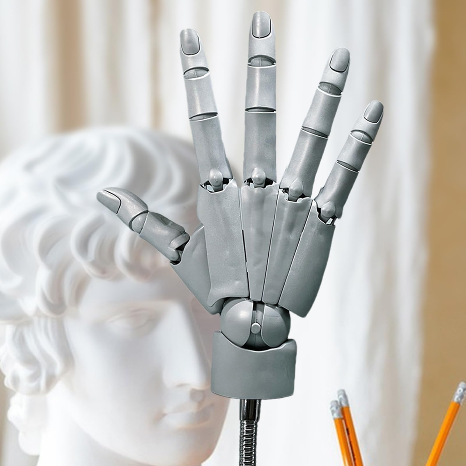 Main Modèle Mannequin de dessin d'artiste articulé